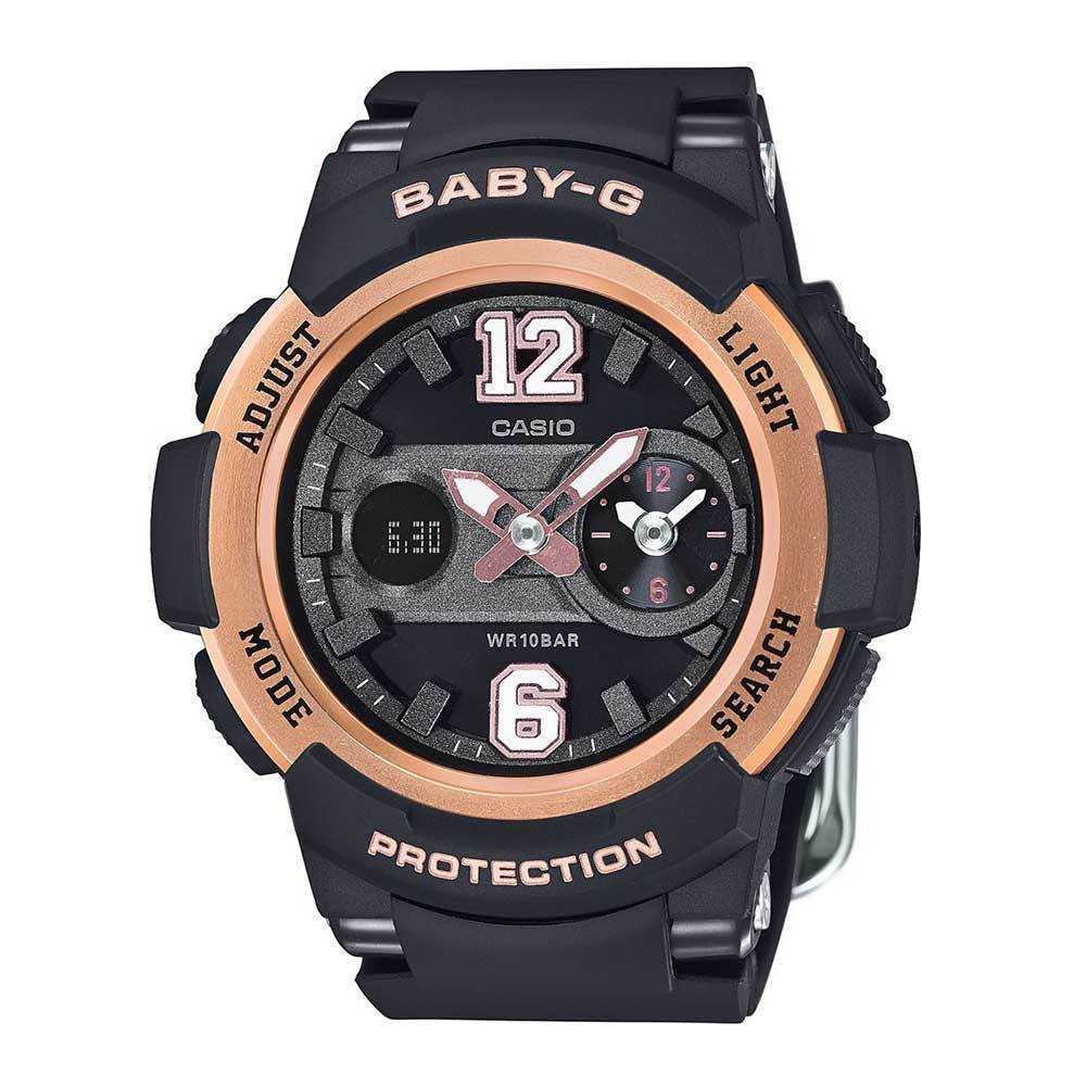 Casio Baby-G BGA-210-1BDR Digital Sport Watch for Women - Shock Resistant & Water Resistant - Perfect for Running, Swimming, and Outdoor Activities
