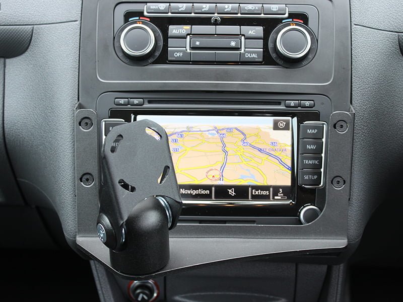 Volkswagen Caddy (2010-2013) Universal Car Phone Holder - Industrial Evolution InDash Mount for Secure Hands-Free Driving | Perfect for GPS Navigation & Commuting