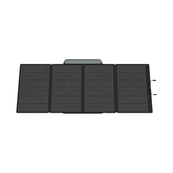 EcoFlow DELTA Pro Portable Power Station with 400W Solar Panel & Transfer Switch - Perfect for Home Backup, Camping, and Off-Grid Power