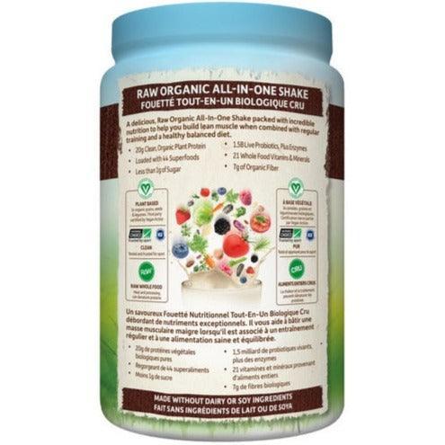 Garden of Life Raw Organic All In One Shake - Chocolate Cocoa Flavor, 36oz (1017g) | Protein Powder for Weight Loss, Meal Replacement & Post-Workout Recovery | Vegan, Gluten-Free & Non-GMO