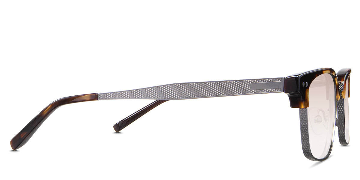 Stylish Brad Men's Prescription Tinted Glasses - Perfect for Reading, Driving & Outdoor Activities