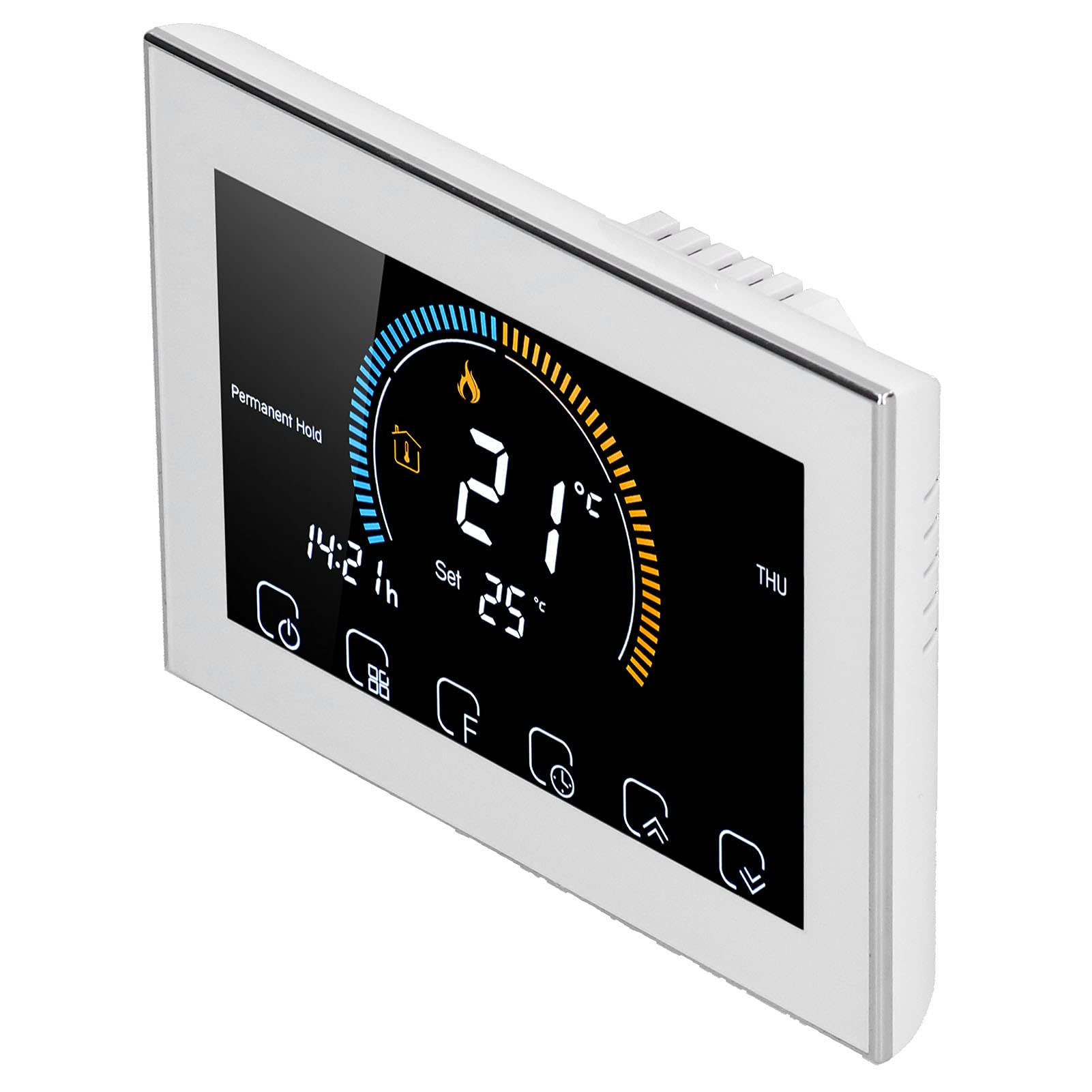 Smart Touch Thermostat BHT-8000GA for Home Water Heating | Kitchen & Bathroom Use