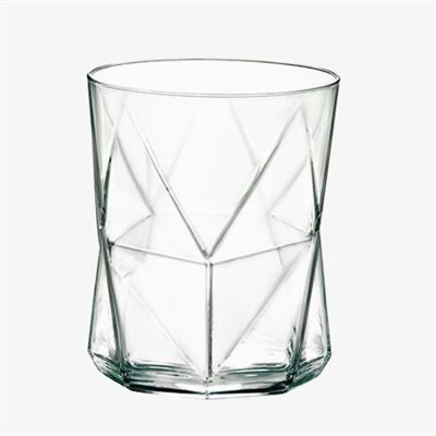 Steelite Cassiopea 14 Oz Double Old Fashioned Glass Set - Premium Crystal Clear Whiskey Cocktail Glasses for Bourbon, Scotch, Old Fashioned Drinks - Perfect for Home Bar, Parties & Gifts