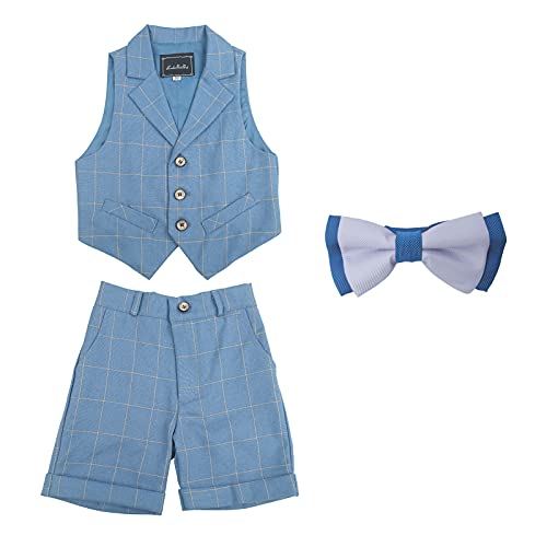 Vests+shorts+bowtie