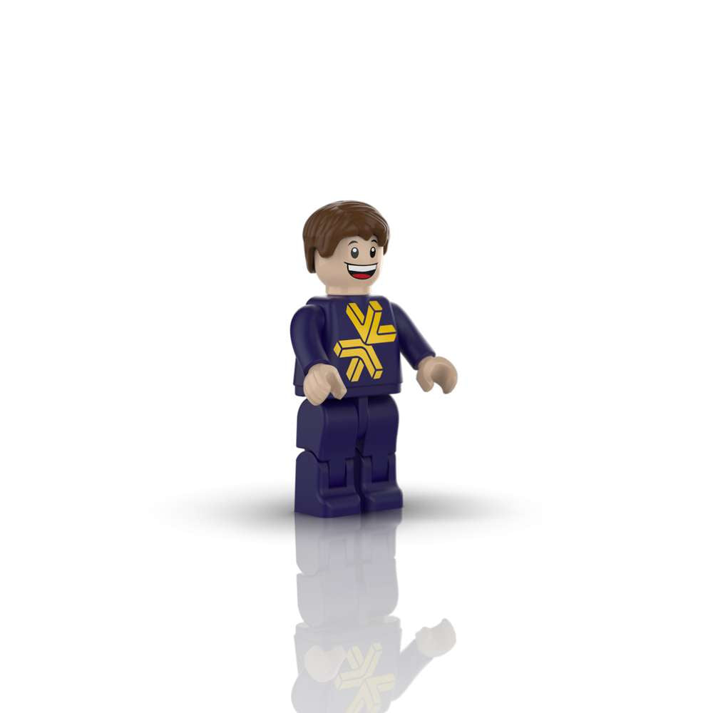 LM Bricks 2.0 Minifigure Building Blocks - Perfect for DIY Creations, Collectibles & Kids Educational Play