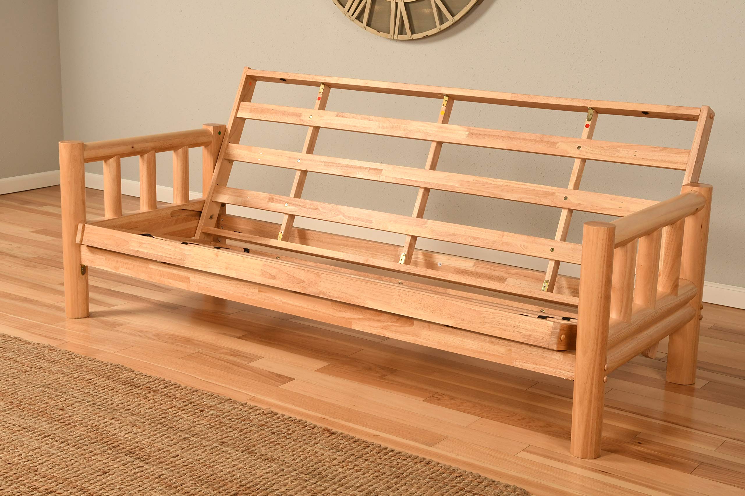 Kodiak Solid Hardwood Frame - Full Size for Bedroom & Lodge Decor