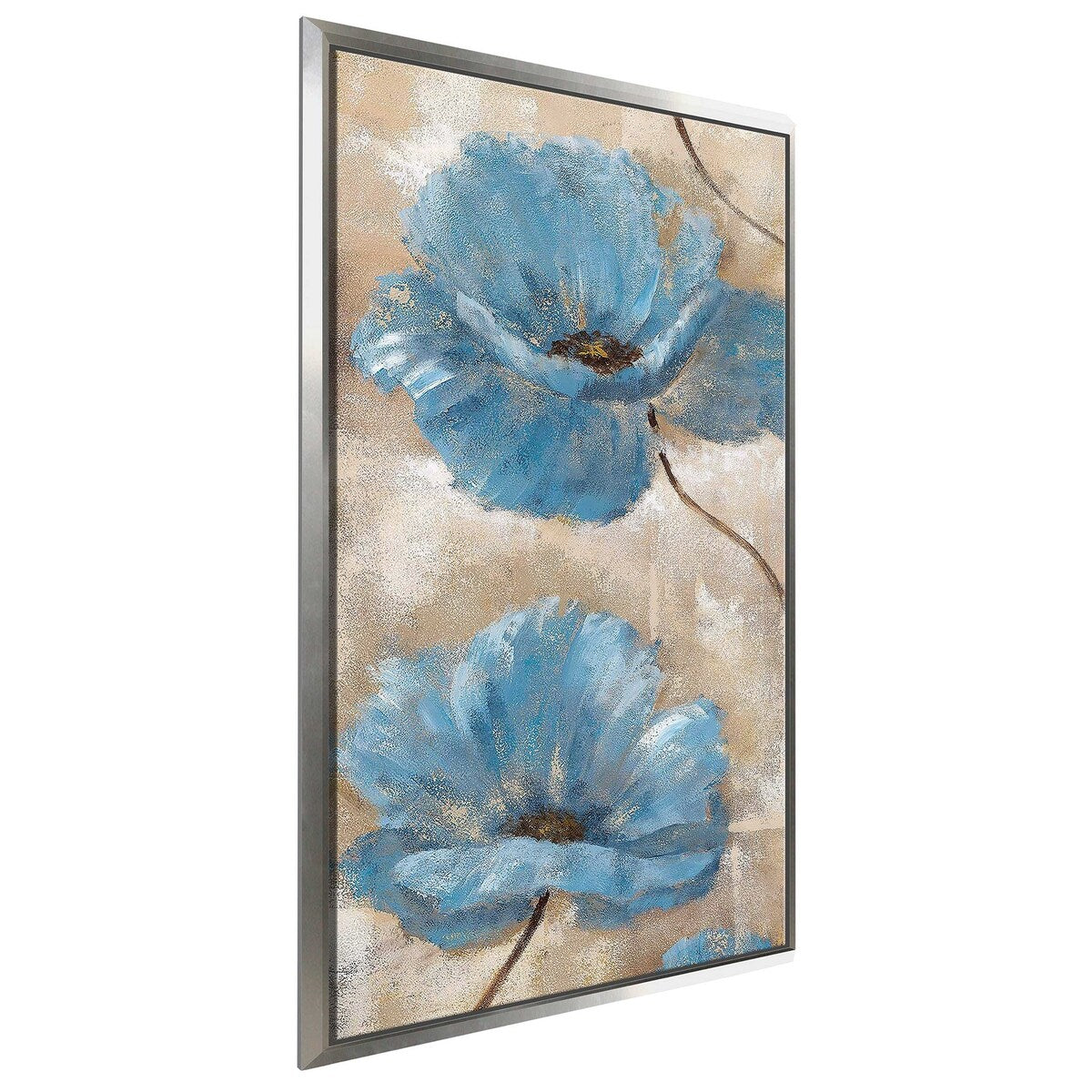 Summer Wind II Floating Canvas Print - Modern Wall Art for Living Room, Bedroom & Office Decor