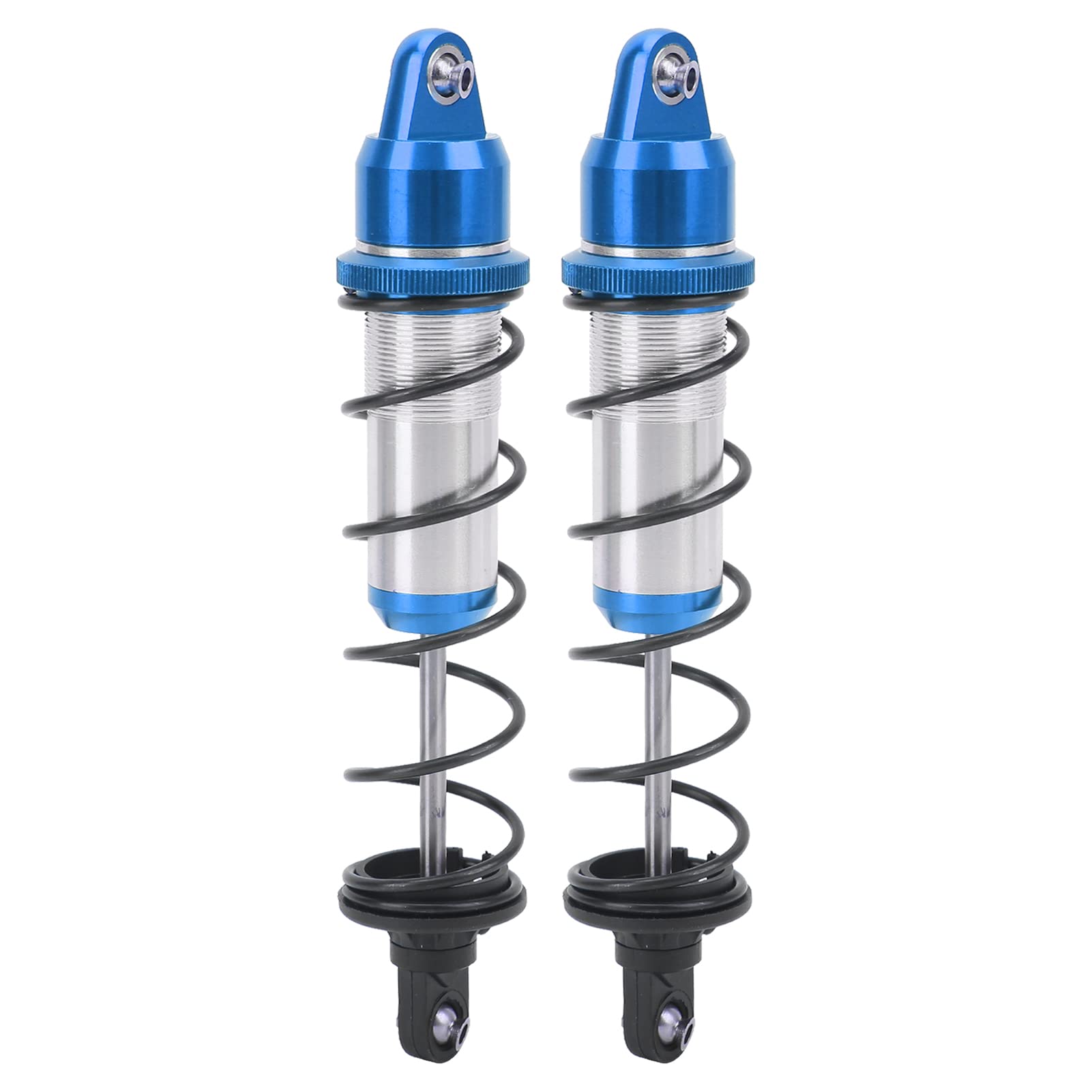 2PCS 180mm RC Front Damper Shock Absorber - Upgrade Stability for ARRMA 1:5 Scale RC Cars (Dark Blue) | Perfect for Off-Road Bashing, Racing & High-Speed Performance