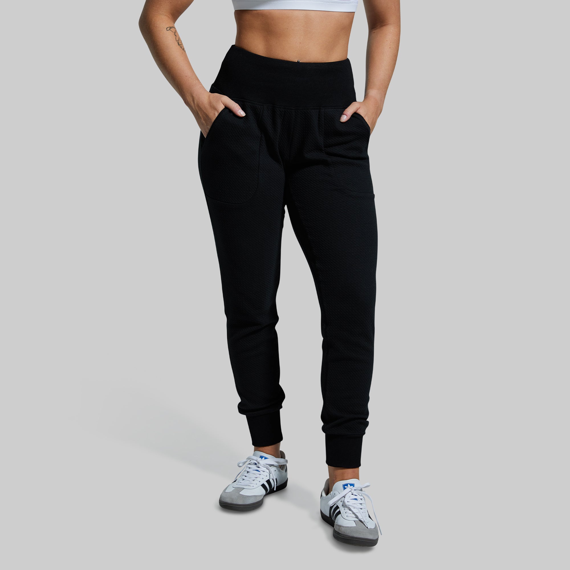 Women's Lightweight Cloud Jogger Pants - Soft Breathable Running Joggers for Women (Black) - Perfect for Yoga, Gym Workouts & Lounge Wear