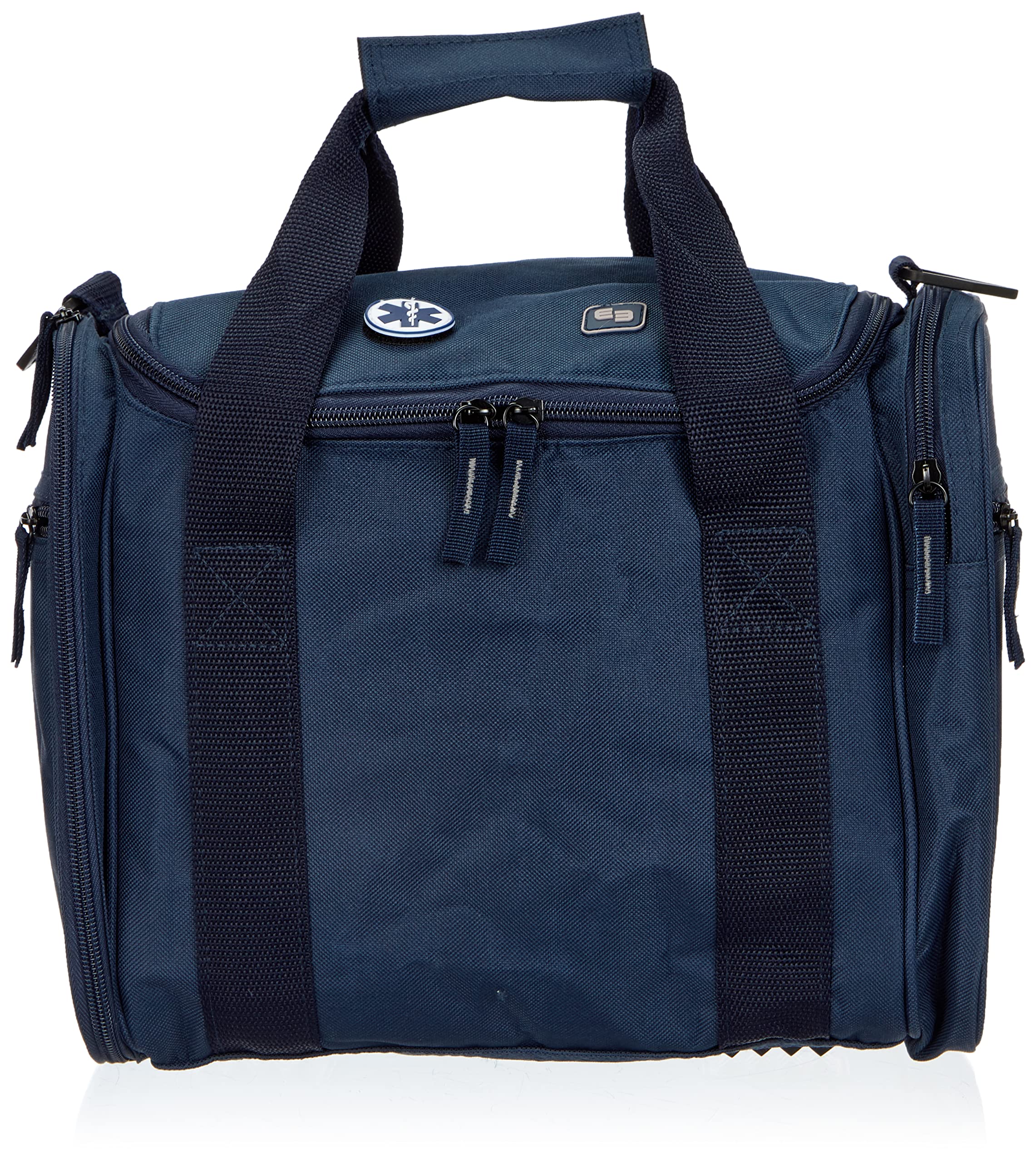 ELITE BAGS First Aid Backpack - Emergency Medical Bag for Hiking, Camping & Outdoor Adventures - Durable & Lightweight First Responder Gear (Blue)