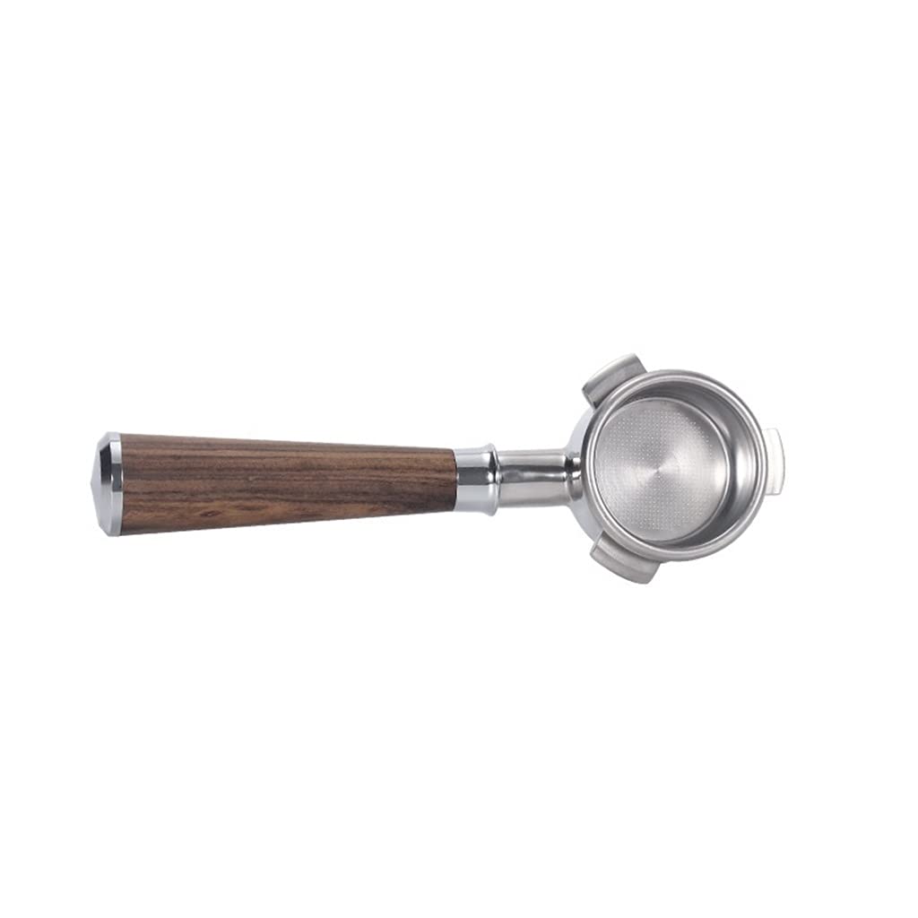 54mm Bottomless Espresso Portafilter Handle - Stainless Steel Coffee Machine Accessory Compatible with San Marco Espresso Machines | Perfect for Home Baristas & Coffee Shops
