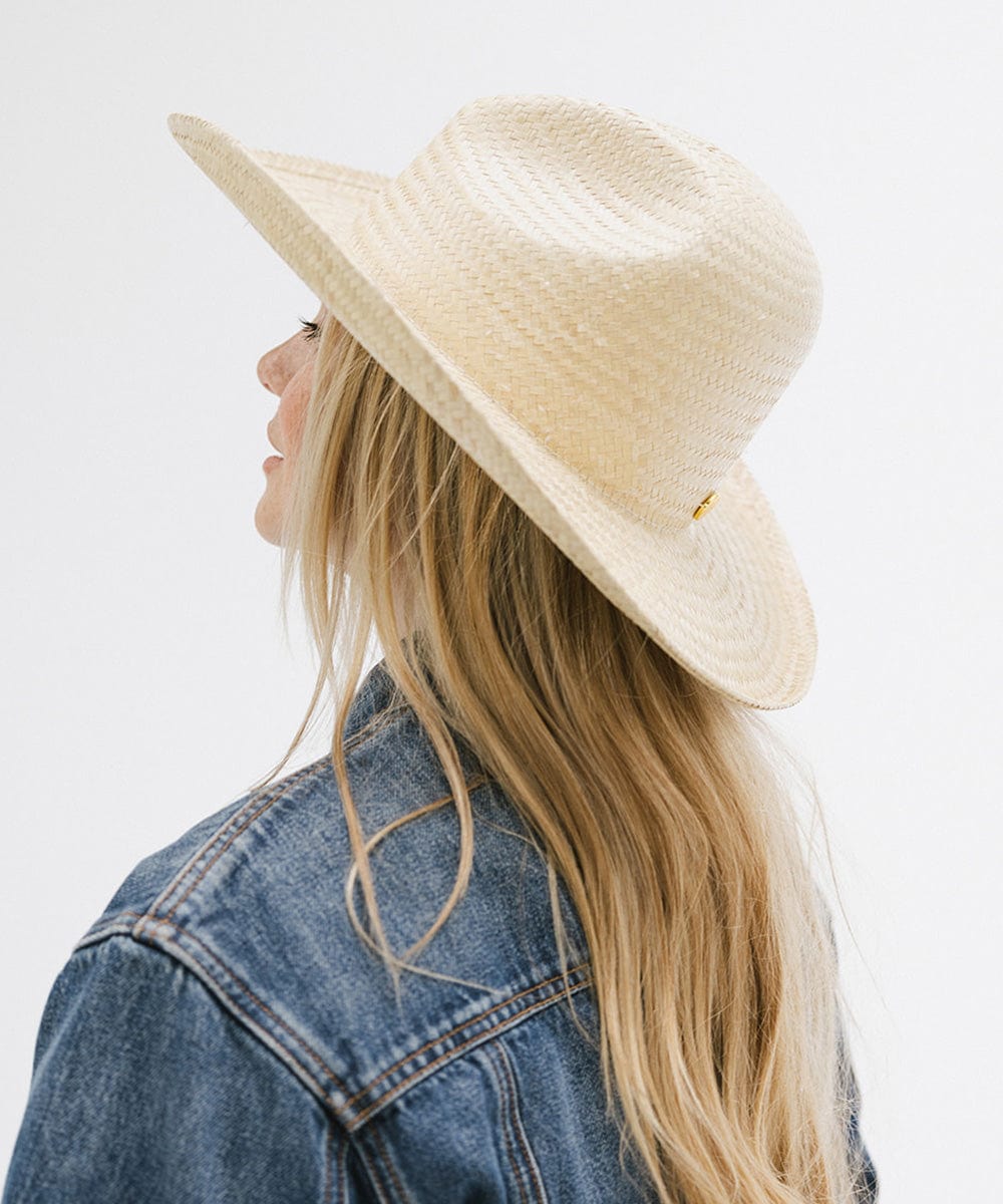 Linny Straw Cowboy Hat for Women - Western Style Sun Hat with Wide Brim - Perfect for Outdoor, Beach, Rodeo & Country Music Festivals