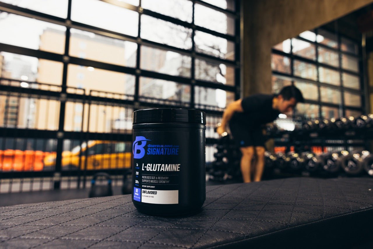3 Pack Bodybuilding.com Signature L-Glutamine Powder - 270 Servings for Muscle Recovery & Performance - Pre & Post Workout Supplement for Athletes & Fitness Enthusiasts
