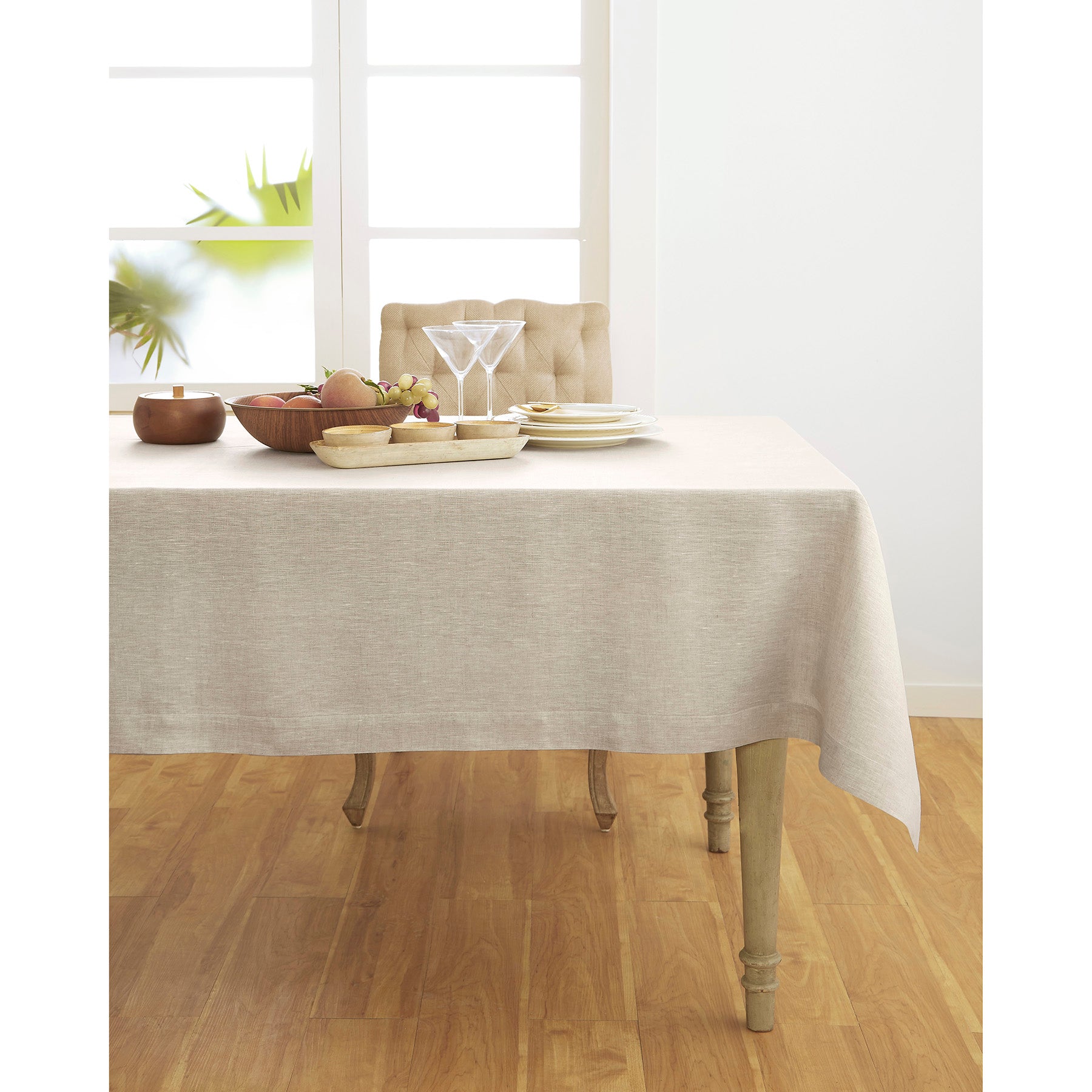 Premium Athena Tablecloth - Elegant & Durable Table Cover for Dining, Parties & Home Decor - Washable & Wrinkle-Resistant Fabric for Everyday Use