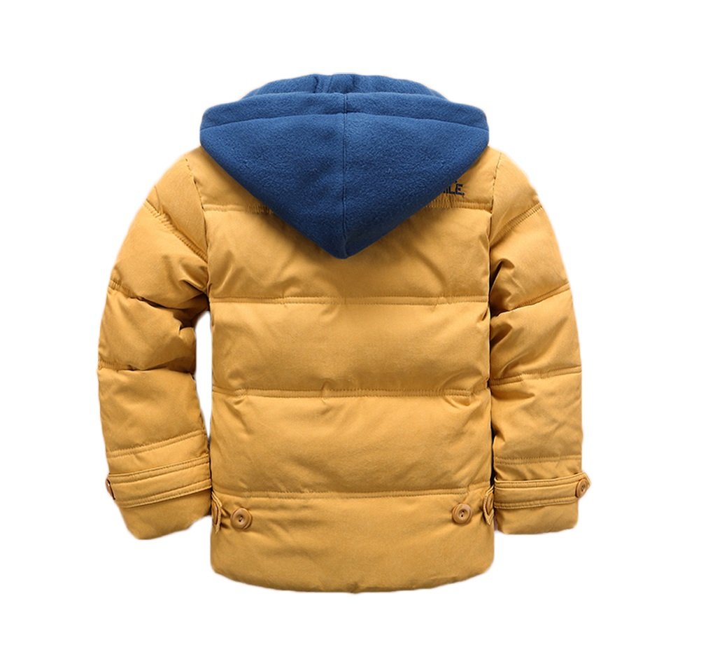 ValentinA Kids Winter Thickened Hooded Jacket - Warm Quilted Coat for Boys & Girls | Outdoor Casual Wear for Autumn, Spring & Winter Seasons | Perfect for School, Playdates & Family Outings