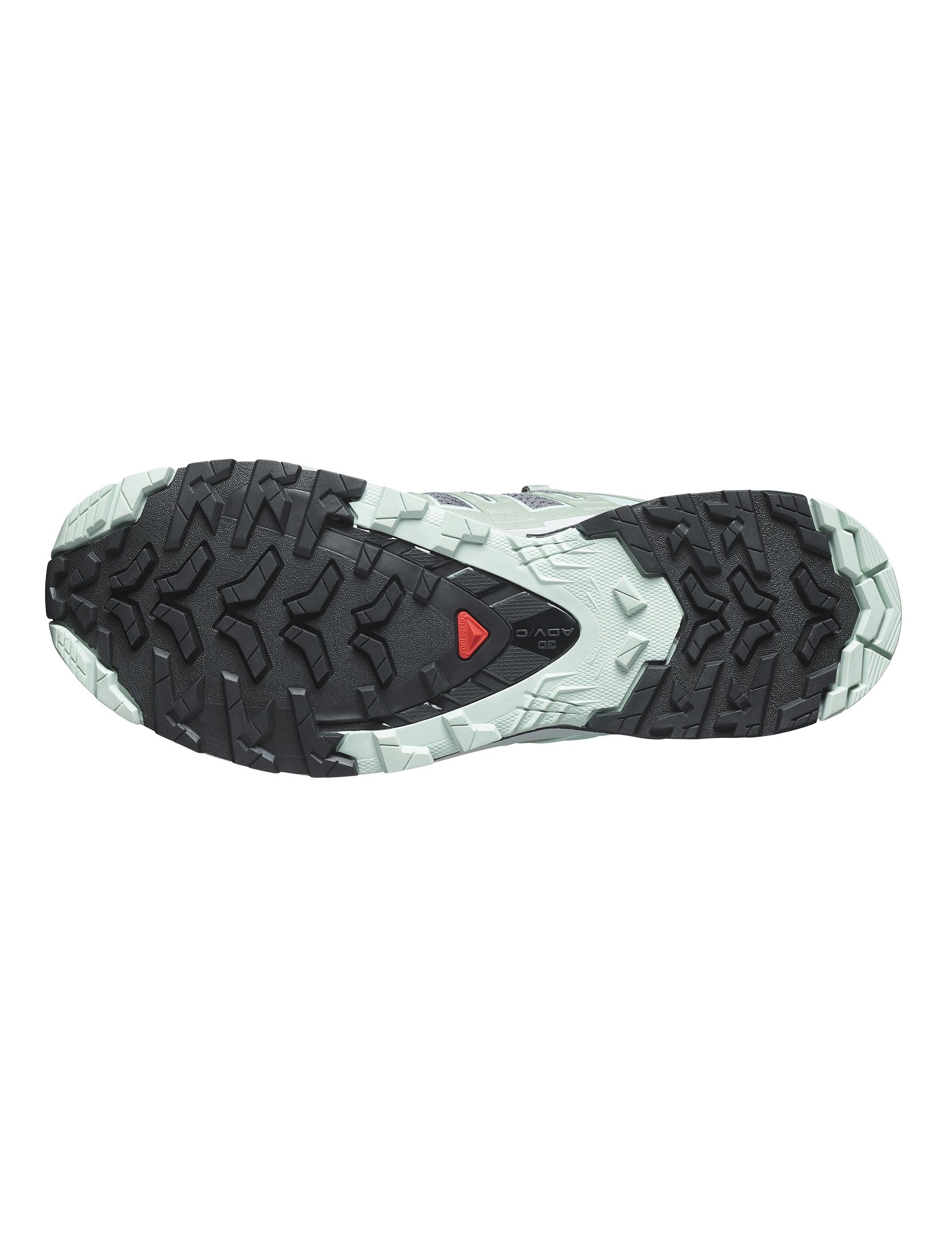 XA Pro 3D V9 Trail Running Shoes - Quiet Shade/Lily Pad/Blue Haze | Lightweight & Durable for Hiking, Jogging & Outdoor Adventures