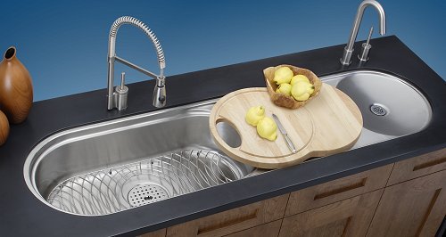 Premium Brushed Chrome Spray Assy - Durable & Stylish for Kitchen, Bathroom, and Outdoor Use