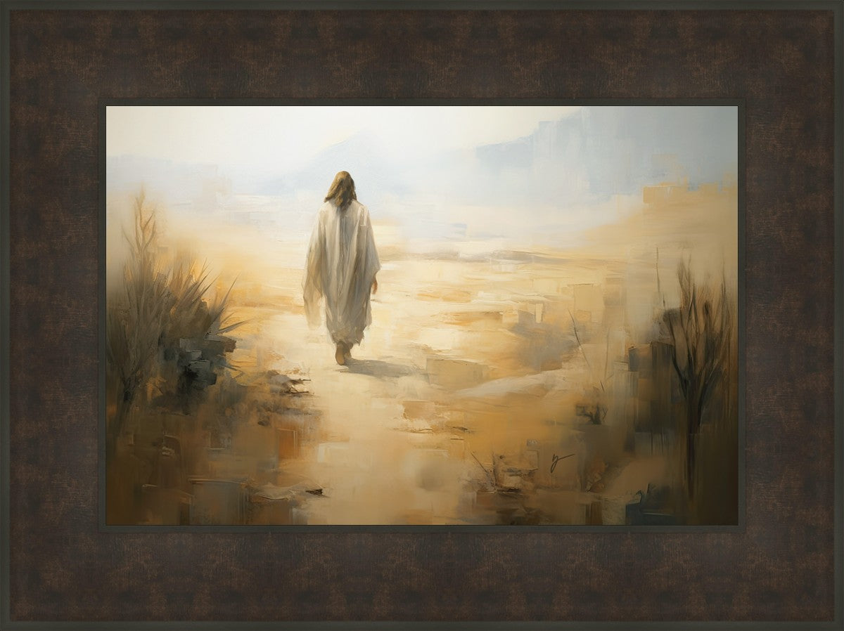 Embracing The Whispers of Solitude - Inspirational Wall Art for Home & Office Decor | Perfect for Meditation Rooms, Living Spaces & Gift Giving
