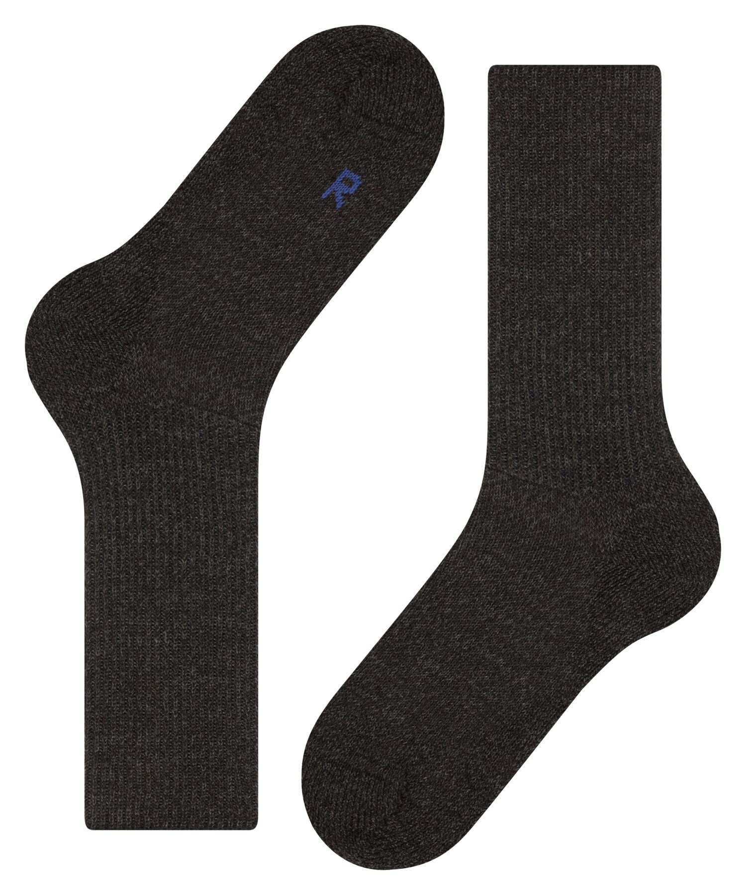 FALKE Unisex Walkie Ergo Socks - Crew Length Merino Wool Socks for Men & Women (1 Pair) - Perfect for Hiking, Walking & Outdoor Activities