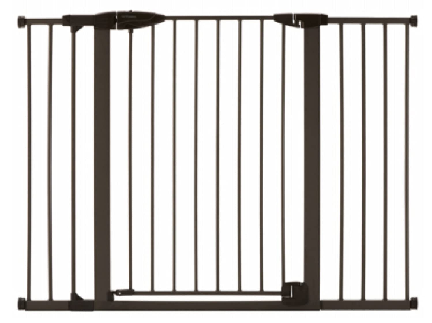 5323 Extra Wide MTL Baby Gate - Safety Gate for Stairs & Doorways, Childproof & Adjustable (1 Pack) - Perfect for Homes with Pets & Toddlers