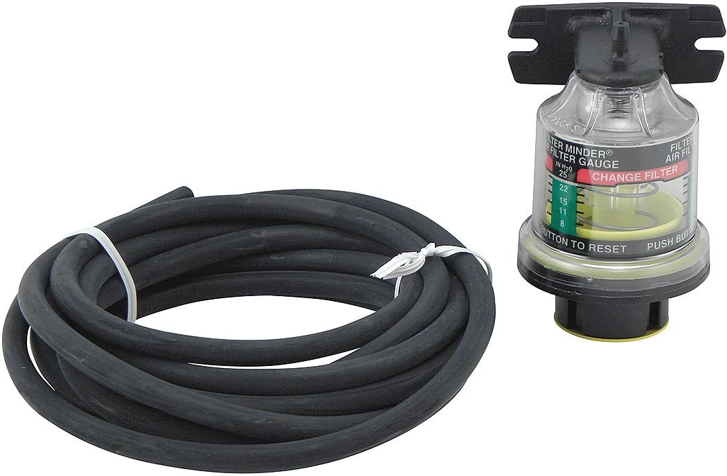 Baldwin Filters AFG37R Remote Mount Air Filter Restriction Gauge - 1 Pack | Heavy Duty Engine Protection for Trucks, Tractors & Industrial Equipment