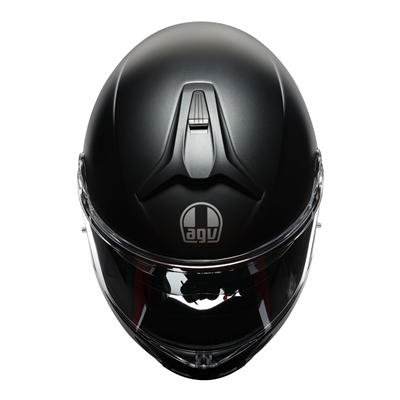 AGV Tourmodular Solid Matt Black Motorcycle Helmet - DOT & ECE Certified for Safety - Perfect for Touring, Commuting & Adventure Riding
