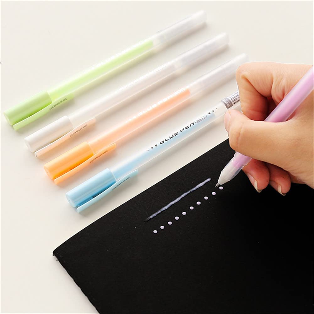 Art Ranger Glue Pen - Mess-Free Liquid Glue for School, Crafts & Office - Pack of 2 (1 Free + 1) - Perfect for Scrapbooking, DIY Projects & Paper Crafts