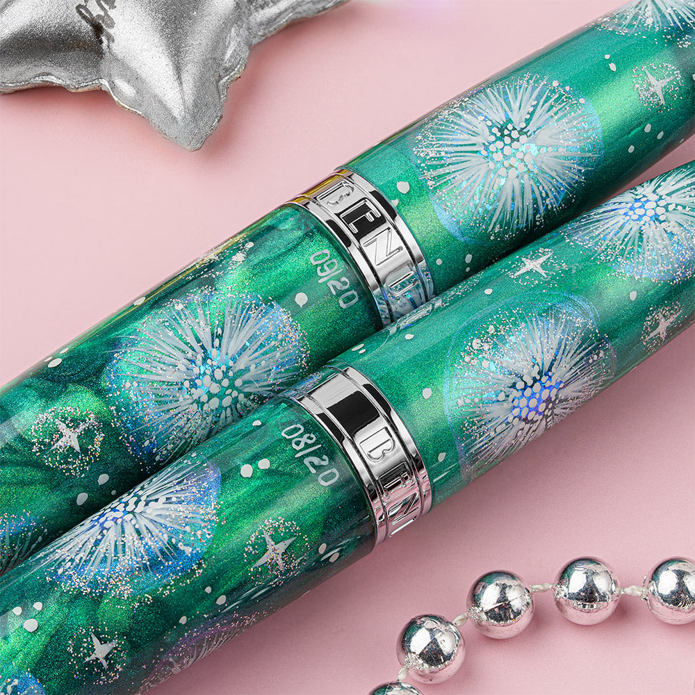 BENU Minima 20th Birthday Limited Edition Hand-Painted Fountain Pen - Exclusive Collectible Writing Instrument for Anniversary Gifts & Calligraphy Enthusiasts | Perfect for Special Occasions, Pen Collectors & Luxury Gift Giving
