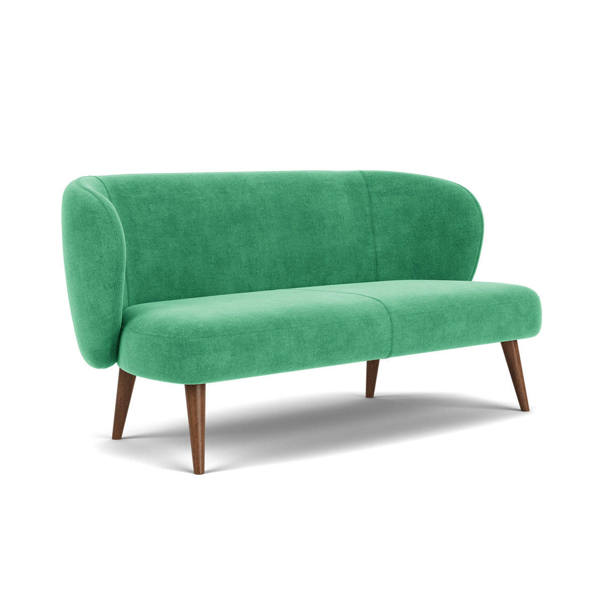 Kathleen Fabric 2 Seater Sofa - Modern Living Room Furniture for Small Spaces | Perfect for Apartments, Condos & Cozy Homes