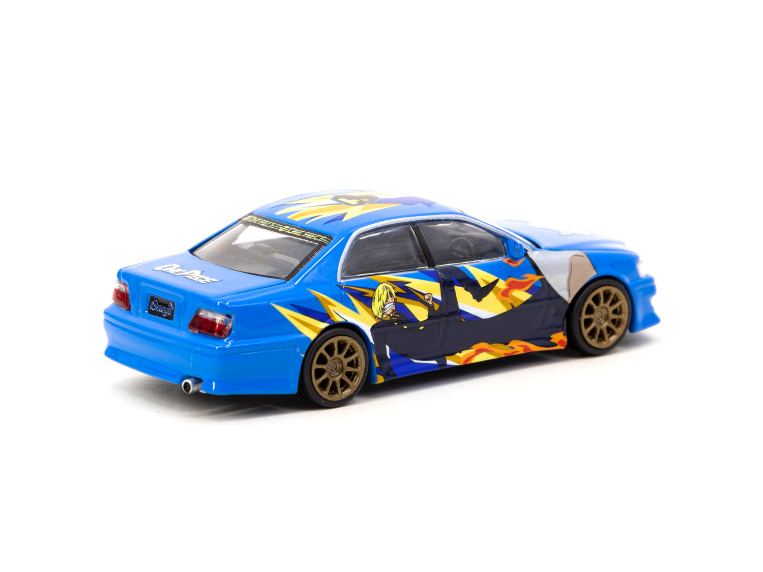 Tarmac Works x One Piece Model Car Collection VOL.1 - 6 Cars Set COLLAB64 | Anime-Themed Diecast Cars for Display & Collection | Perfect for Anime Fans, Car Enthusiasts & Gift Giving
