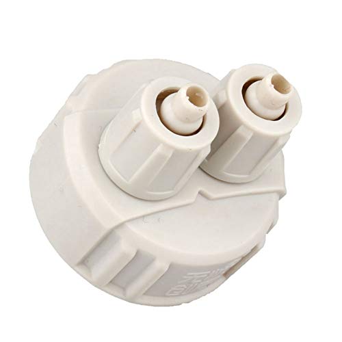 HTHL DIY CO2 System Generator Kit for Planted Aquariums - Complete with Tubes, Tools & Bottle Cap (White) | Enhance Aquatic Plant Growth in Fish Tanks