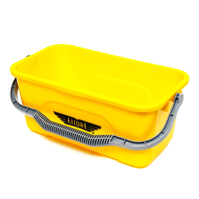 Ettore Super Compact 3 Gallon Bucket - Lightweight & Durable Cleaning Bucket for Home, Car Wash, and Outdoor Use