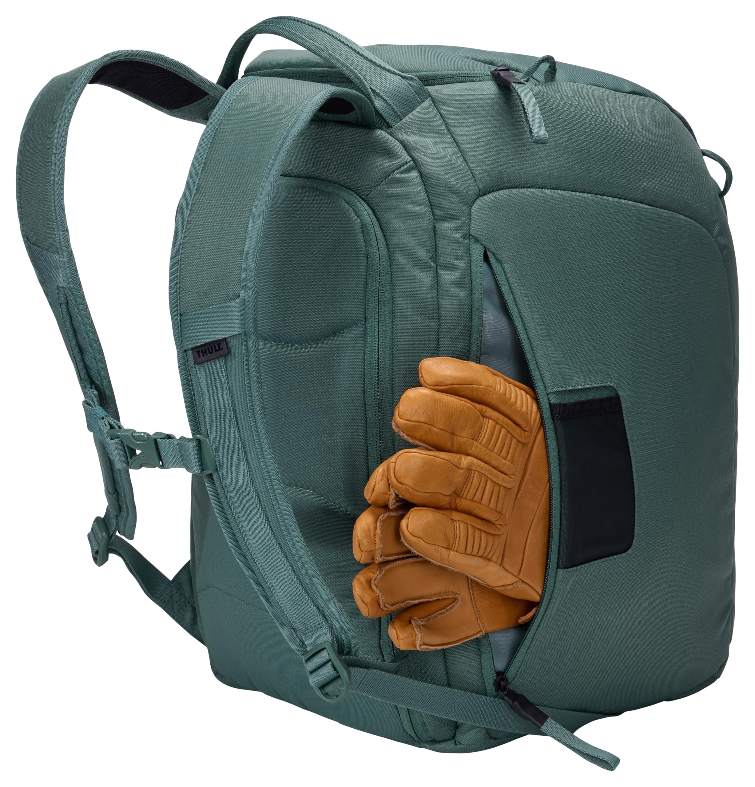 Thule RoundTrip 45L Waterproof Travel Backpack for Hiking, Camping & Air Travel - Durable Boot Storage Bag with Laptop Compartment | Perfect for Outdoor Adventures & Business Trips