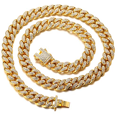 14mm Gold Plated Necklace