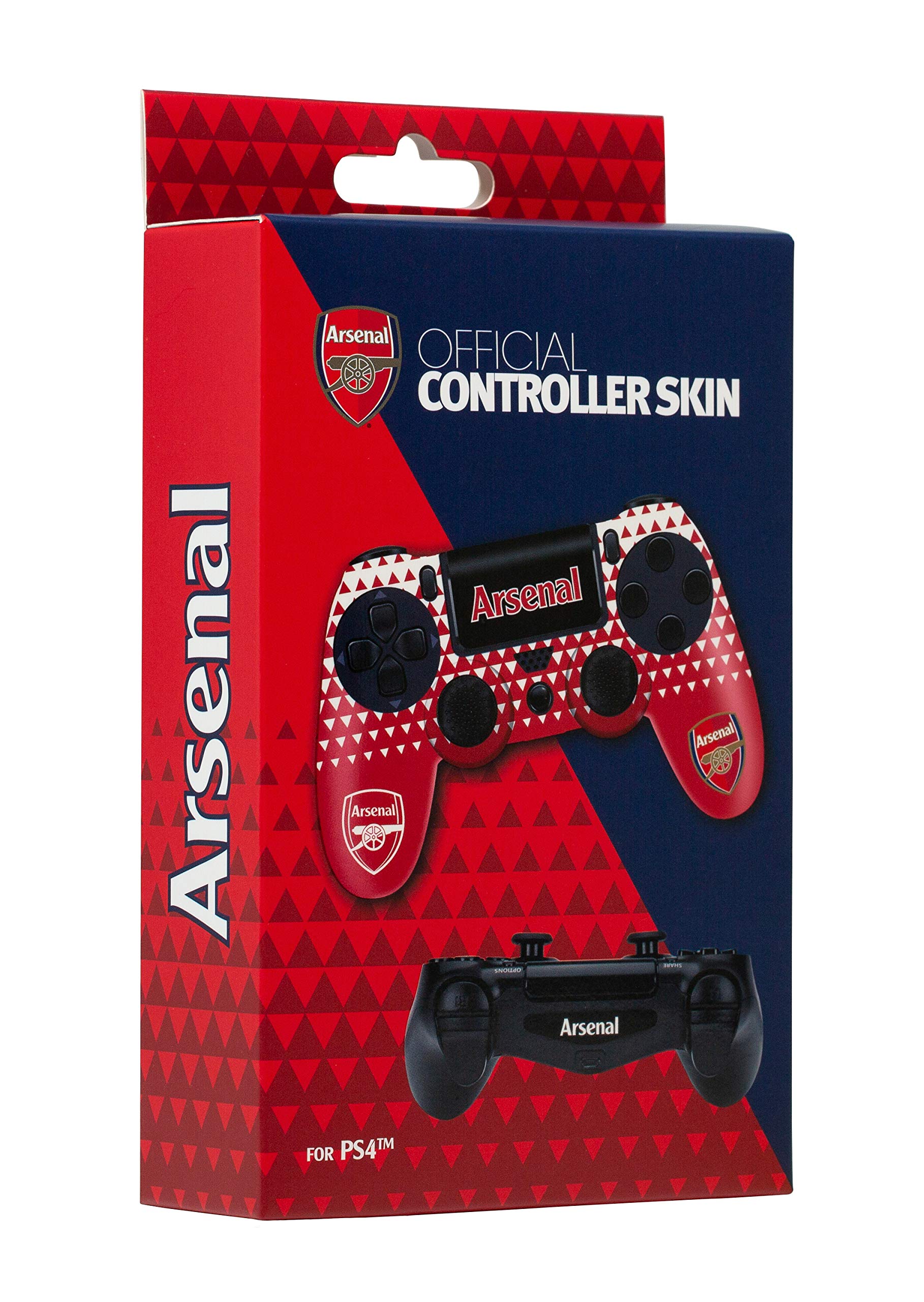 Arsenal Controller Skin for PlayStation 4 - Custom PS4 Controller Cover Kit | Enhance Grip & Protection for Gaming Sessions