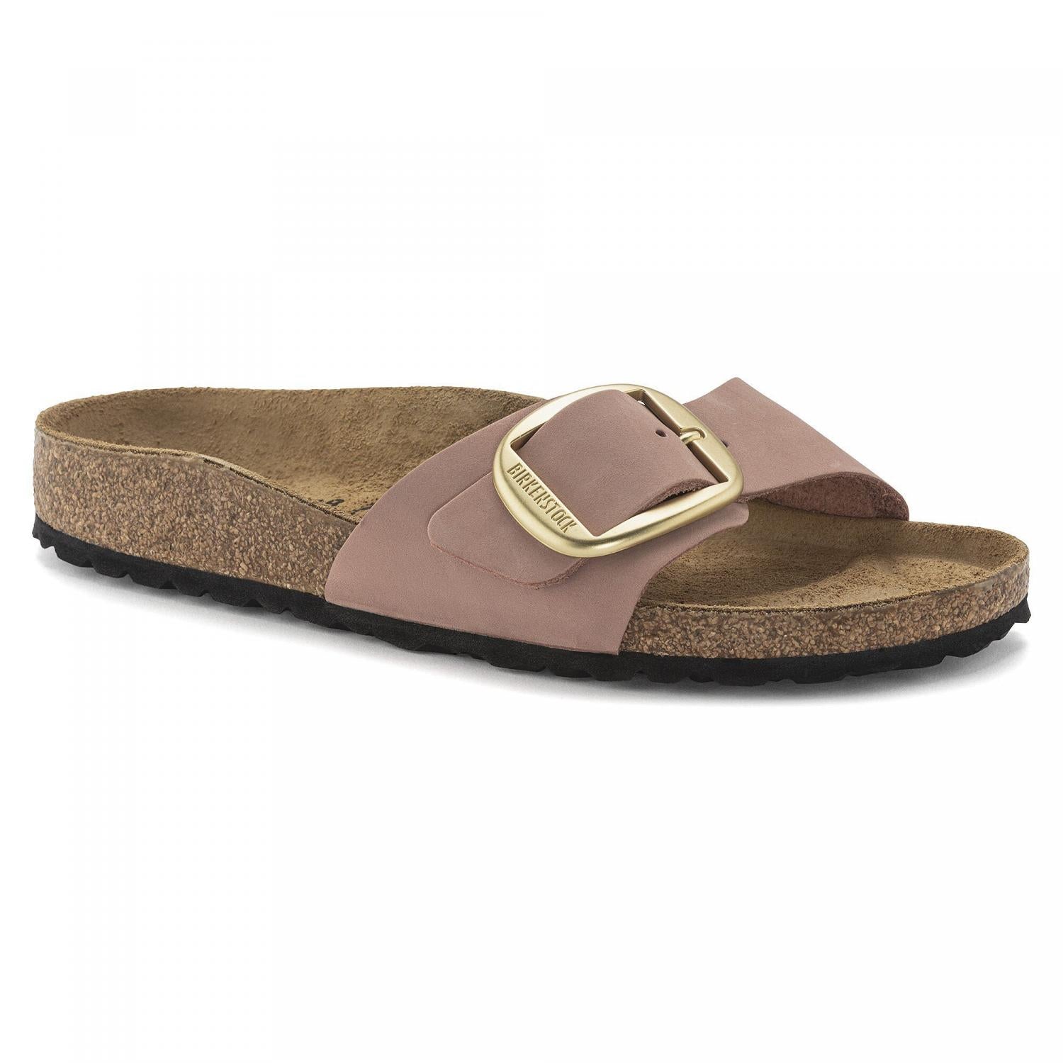 Madrid Big Buckle Sandals for Women - Comfortable Summer Slide Sandals with Adjustable Buckle | Perfect for Beach, Vacation & Casual Outfits