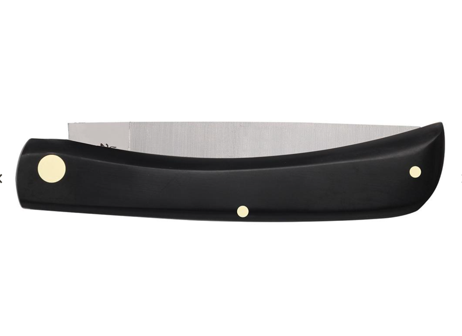 Jet Black Synthetic Sod Buster® Pocket Knife (00092) - Durable Outdoor & Everyday Carry EDC Knife for Camping, Hiking & Daily Tasks