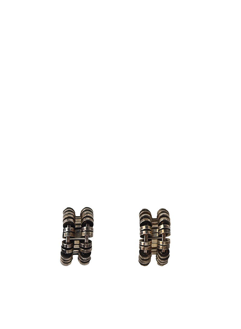 Bottega Veneta Silver Earrings for Women - Elegant & Minimalist Hoop Earrings | Perfect for Parties, Weddings & Everyday Wear