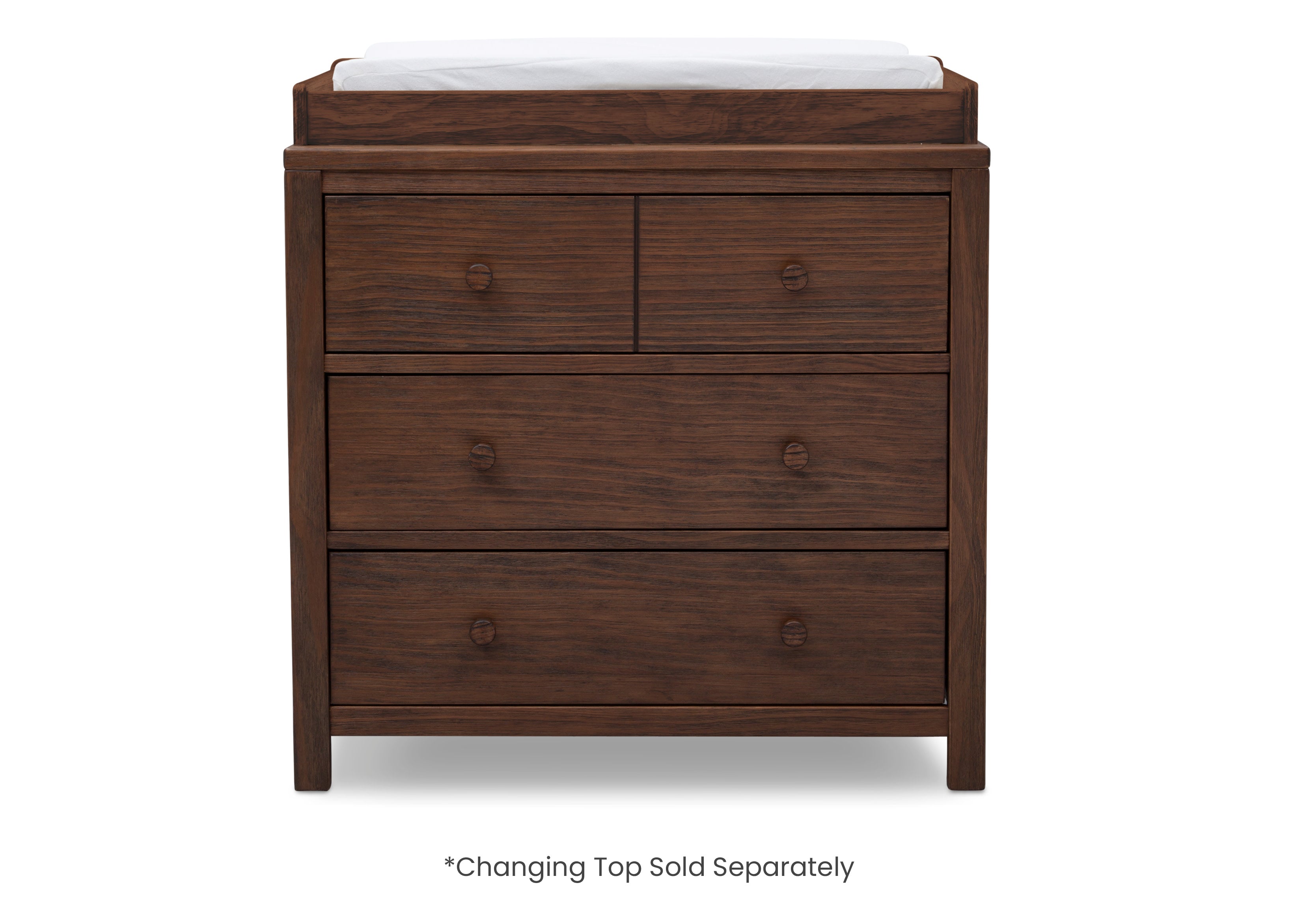 Cambridge 3 Drawer Dresser - Solid Wood Bedroom Chest of Drawers for Storage | Perfect for Bedroom, Dorm, Nursery & Closet Organization