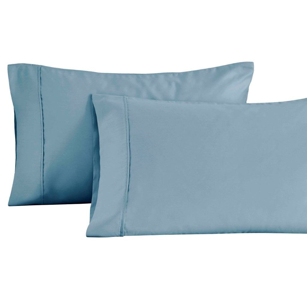 Premium 1400-1500 Thread Count Cotton Blend Pillowcase Set of 2 - Ultra Soft & Breathable Bedding for Side Sleepers & Hot Sleepers - Perfect for Master Bedroom, Guest Room & Luxury Hotels