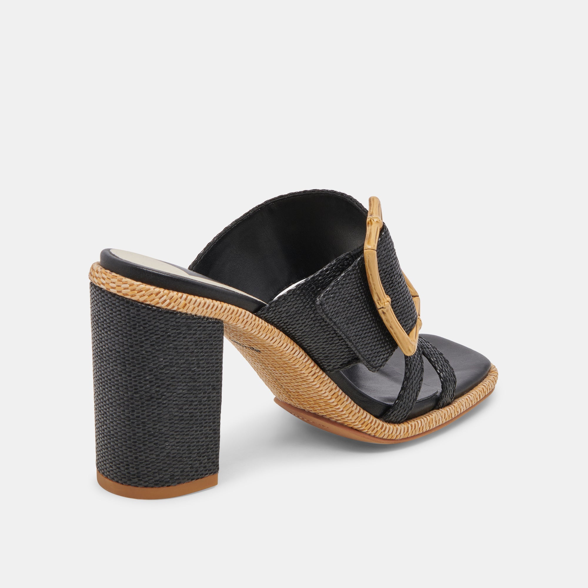ONNIE HEELS ONYX RAFFIA Sandals for Women - Comfortable & Stylish Summer Wedges - Perfect for Beach, Vacation, and Casual Outings