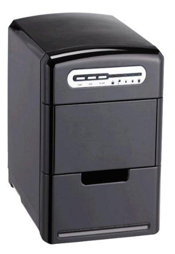 Sunpentown Portable Ice Maker Machine - Countertop, Compact & Fast Ice Making for Home, Office, Party - Black (Perfect for Cocktails, Beverages, Outdoor Events)