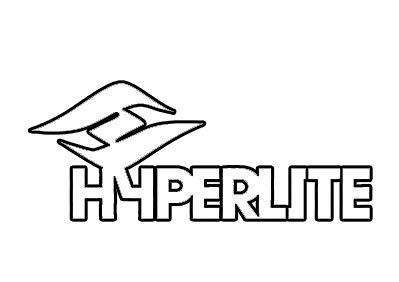 EW Designs Hyperlite Sticker Decal - Die Cut Wakeboarding Vinyl Bumper Sticker for Cars, Trucks & Water Sports Gear (5 Inch) - Perfect for Wakeboards, Helmets, Laptops & Outdoor Equipment