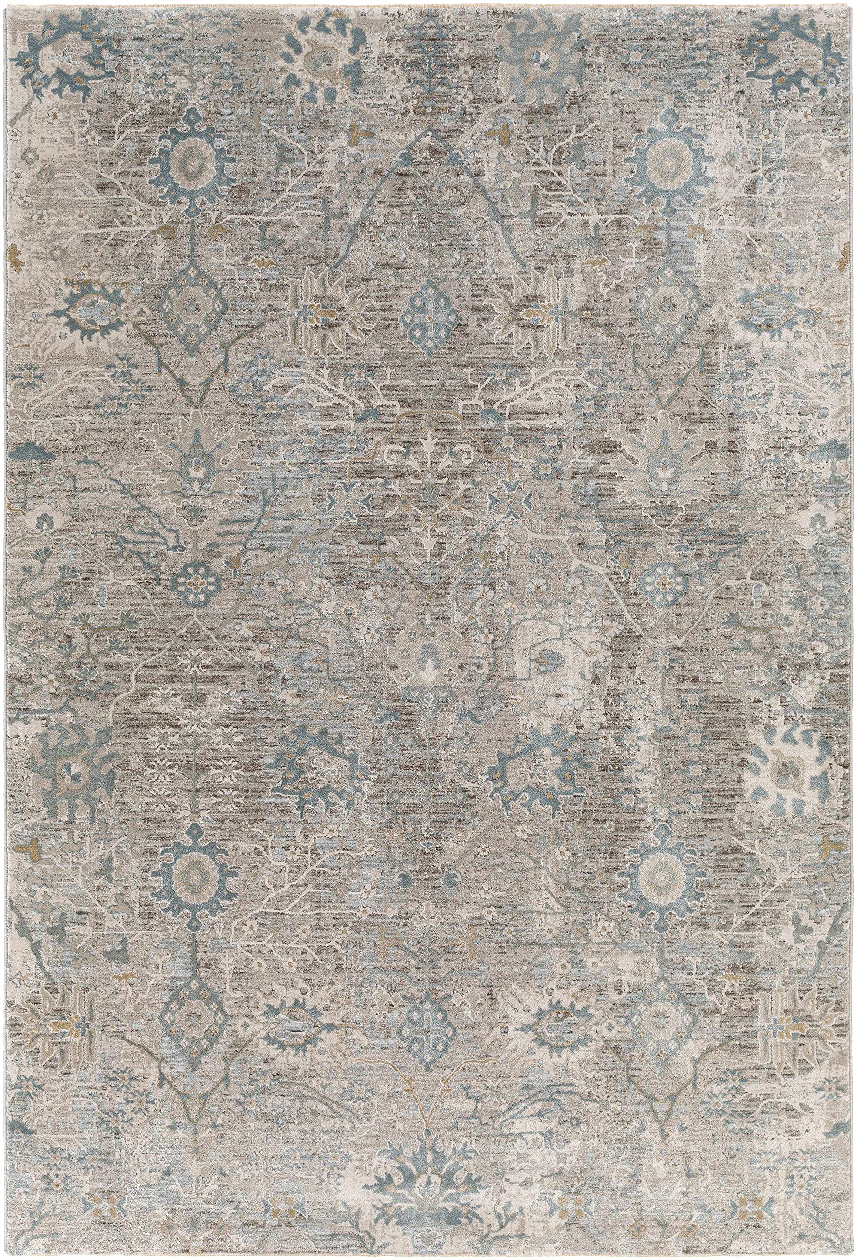 Hauteloom Gilmanton Moroccan Farmhouse Round Area Rug 6'7