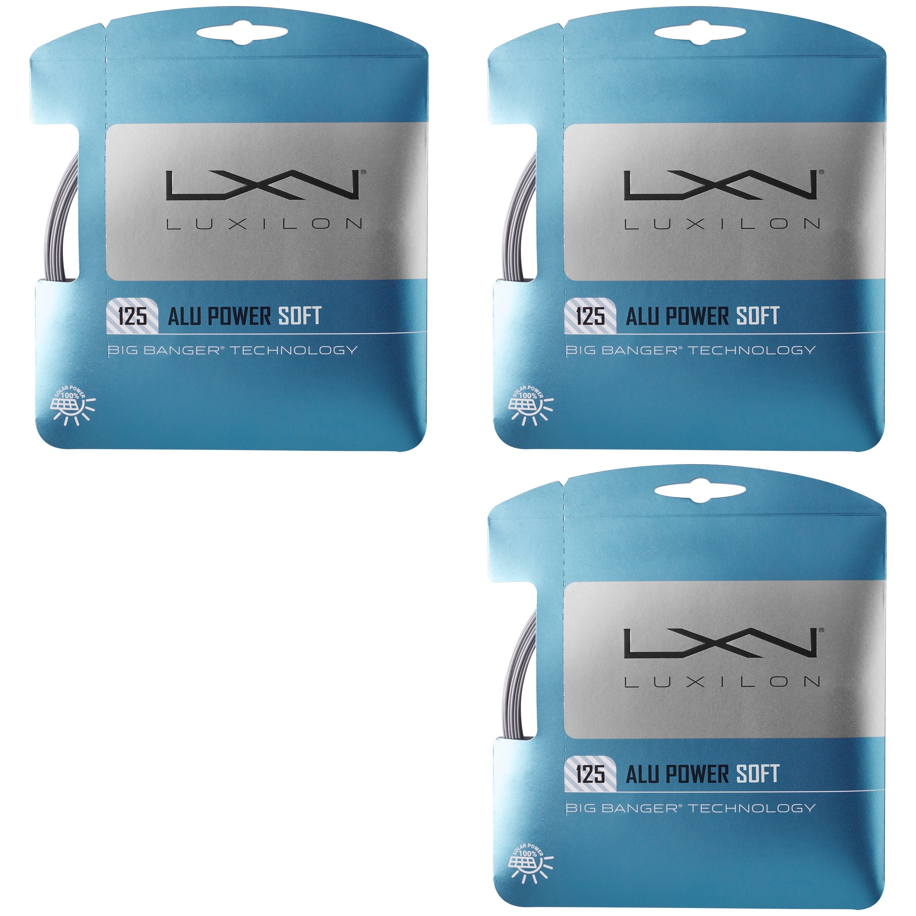 Luxilon ALU Power Soft Tennis String - Premium Polyester Tennis Racket String for Enhanced Control & Comfort | Ideal for Competitive Play & Training Sessions