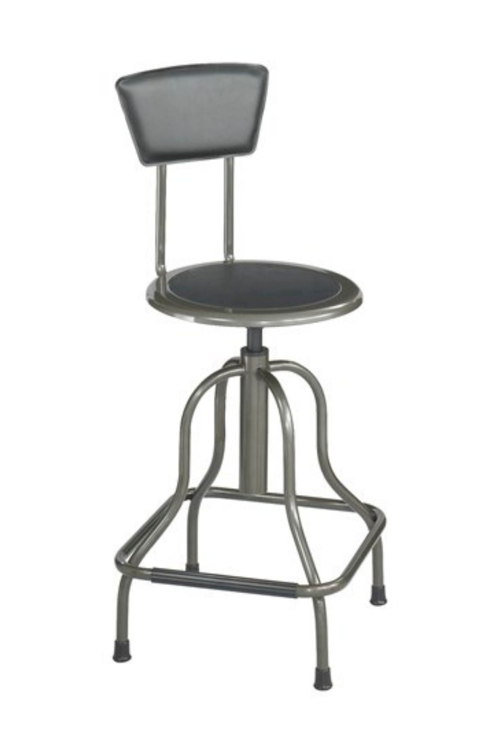 Safco 6664 Diesel High Steel Base with Back - Heavy Duty Office Chair Base for Industrial & Commercial Use - Perfect for Workstations, Workshops, and Professional Settings