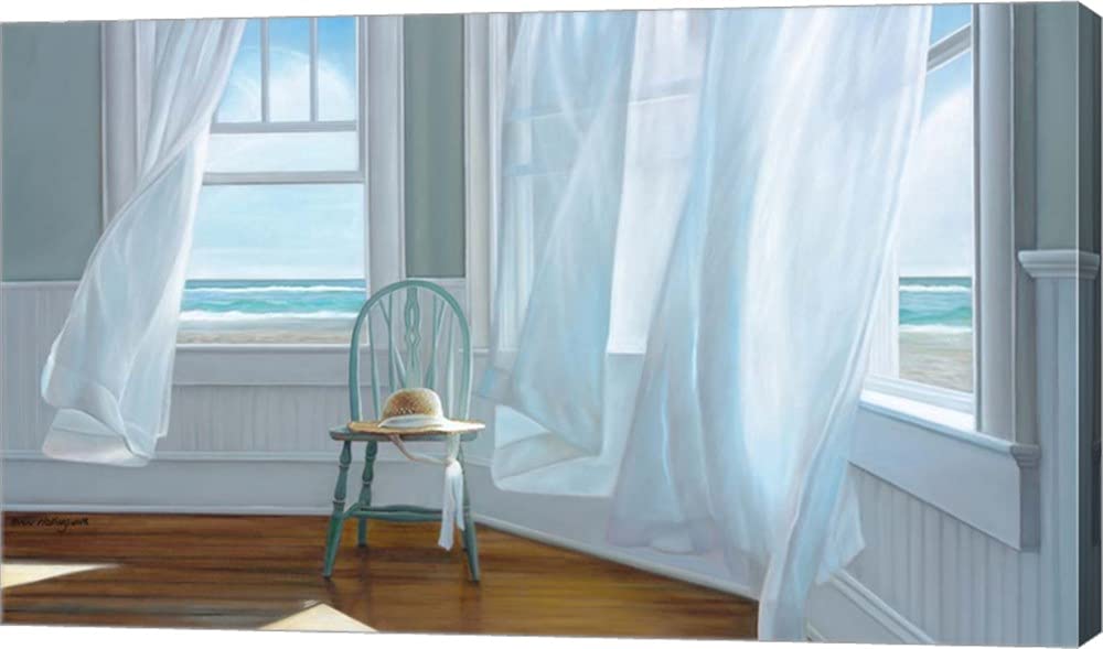 Intention by Karen Hollingsworth - Stretched Canvas Wall Art, Gallery Wrapped, 24x14 Inches - Perfect for Living Room, Bedroom & Office Decor