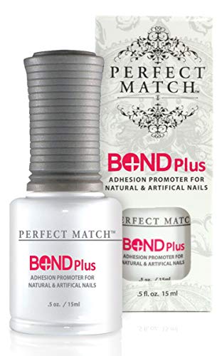 LeChat Perfect Match - Bond Plus Nail Adhesion Promoter for Natural & Artificial Nails | Strong Gel Glue for Long-Lasting Manicures & Salon Quality Nail Extensions