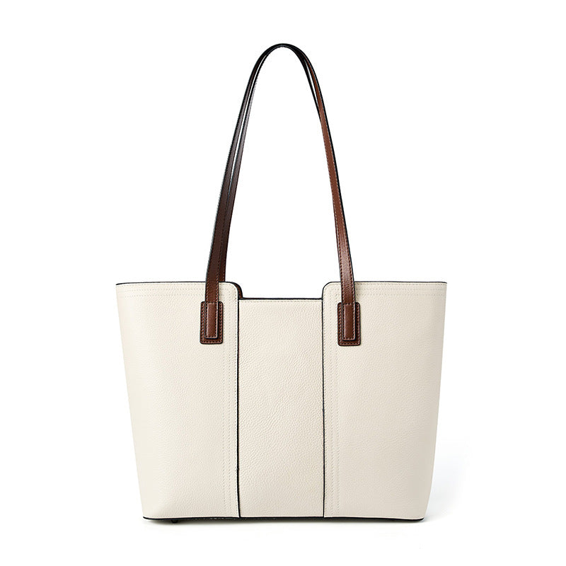 Premium Large Capacity Leather Work Tote Bag for Women - Durable Professional Laptop Briefcase - Perfect for Office, Business Travel & Daily Commute