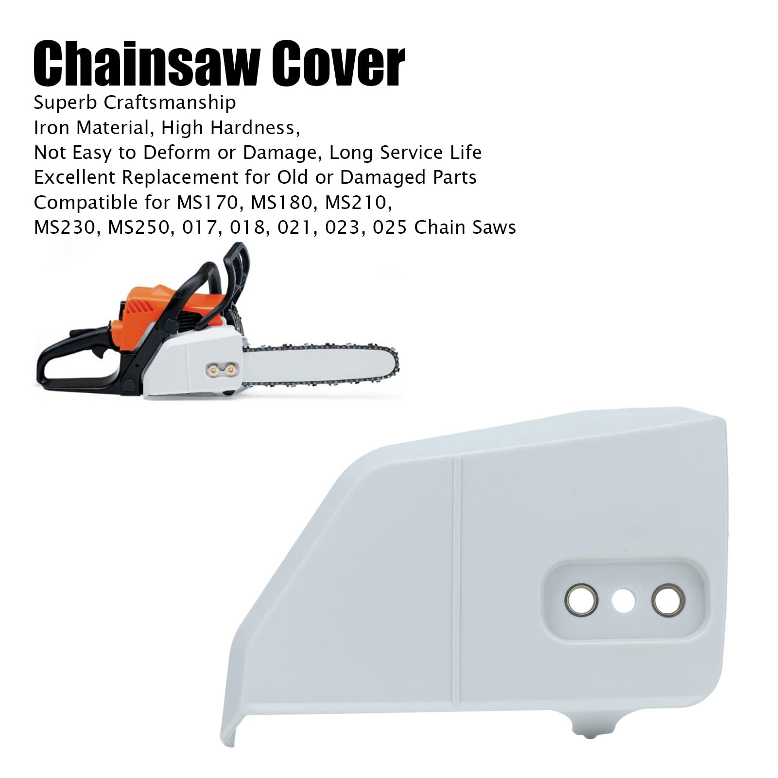 Lightweight Portable Chain Sprocket Cover - Durable Chainsaw Accessory for Easy Garden & Yard Maintenance | Perfect for Wood Cutting, Tree Trimming & Landscaping